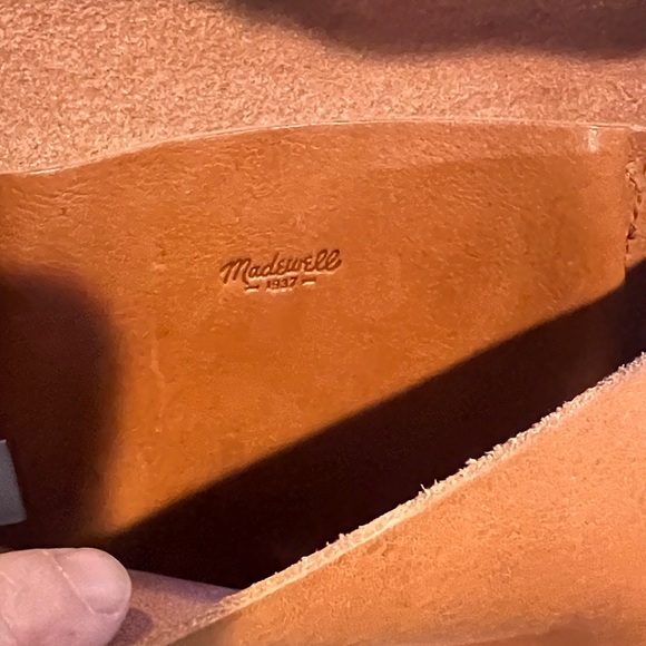Madewell Tan Leather Crossbody Bag - Picture 2 of 7